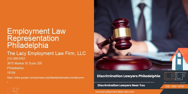 Employment Law Representation Philadelphia