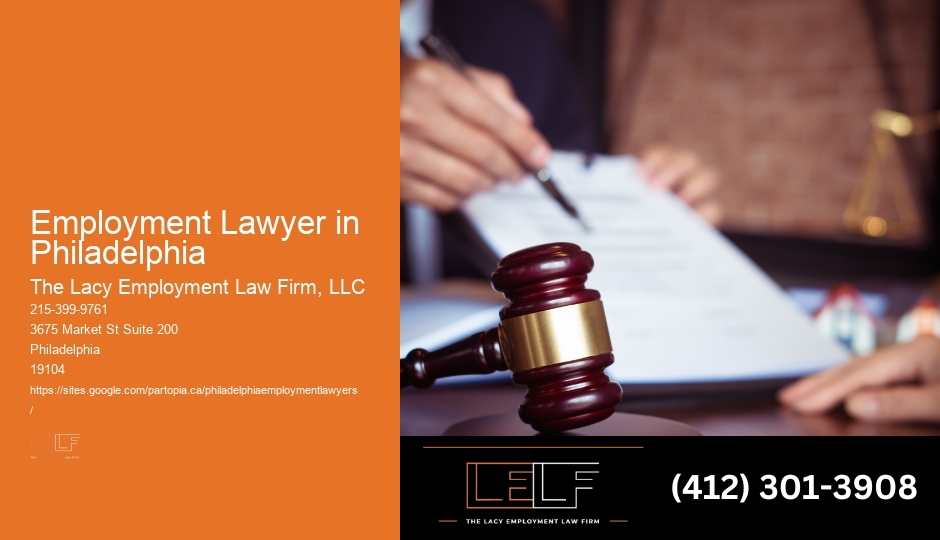 Philadelphia job termination lawyer