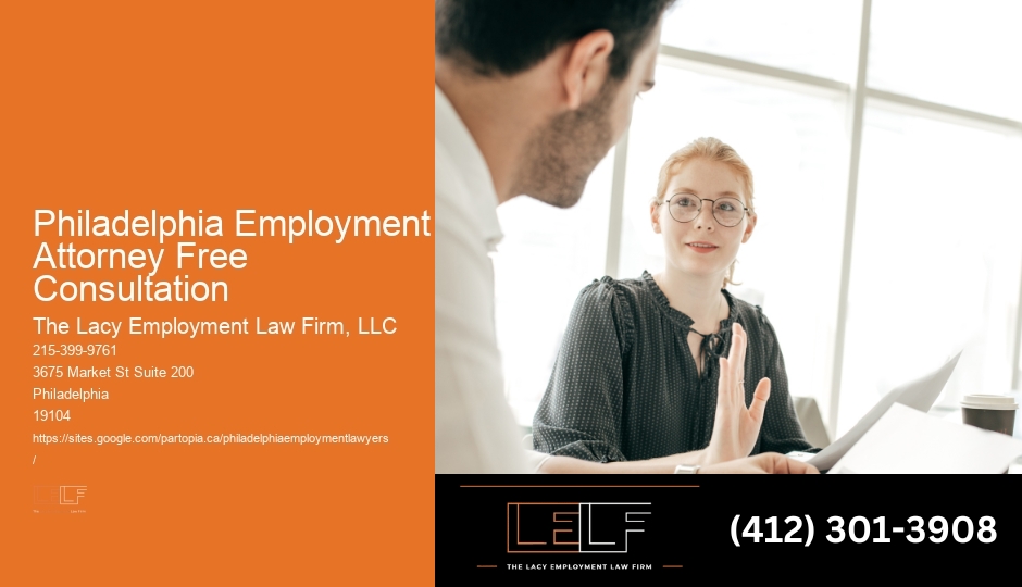 Philadelphia employment lawyer legal advice