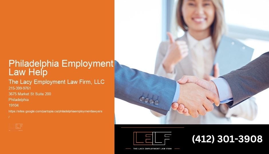 Workplace discrimination attorney services Philadelphia