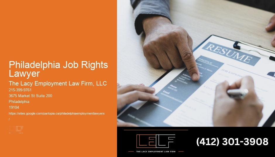 Philadelphia Employee Rights Legal Counsel