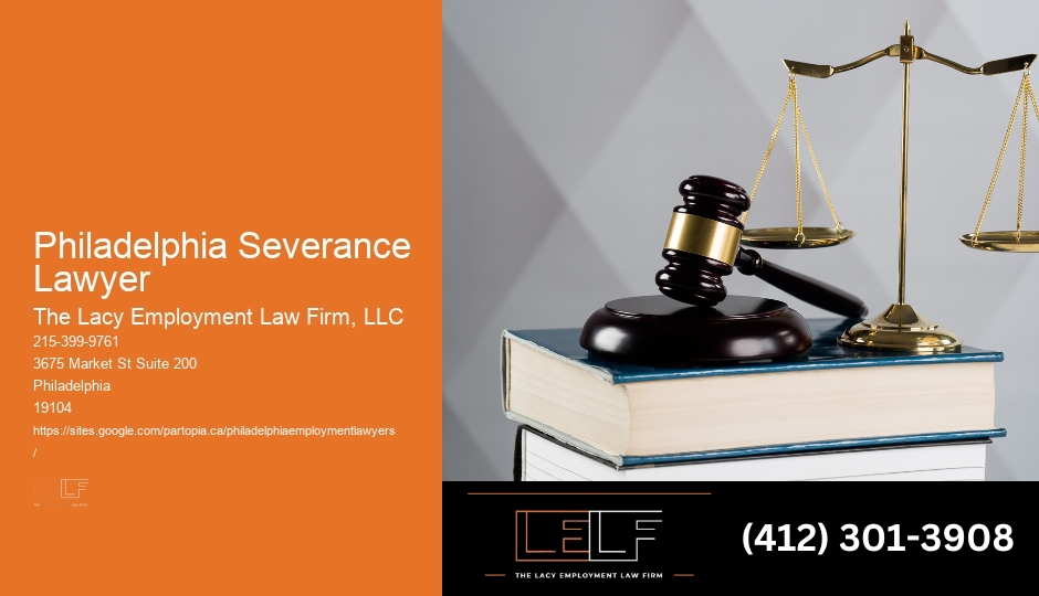 Employment Law Representation Philadelphia