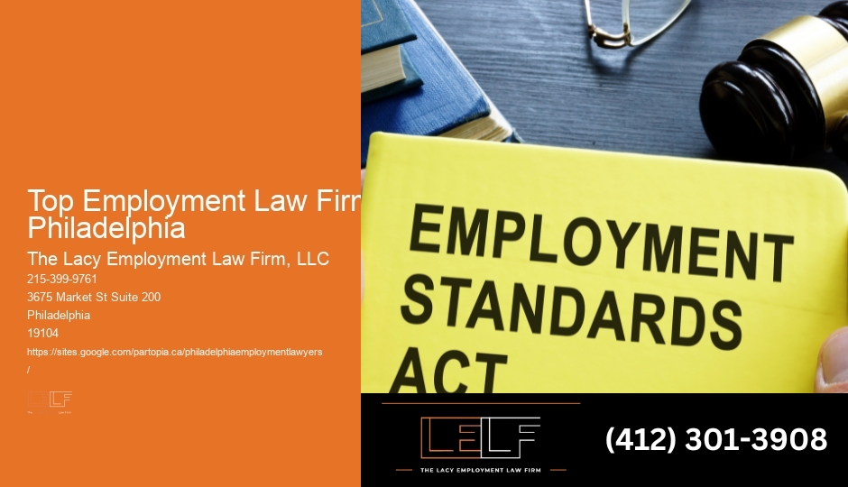 Philadelphia Employment Law Specialists Near Me