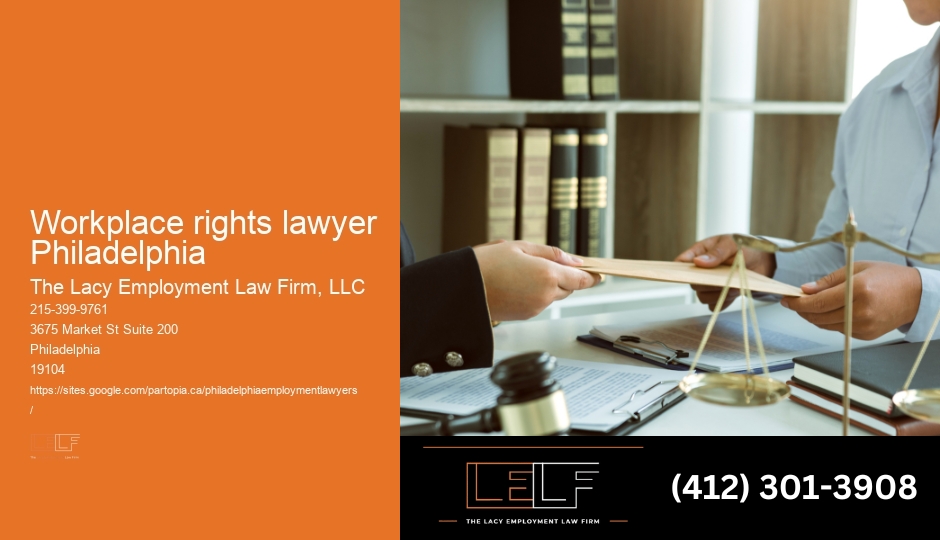 Philadelphia Workplace Law Lawyer