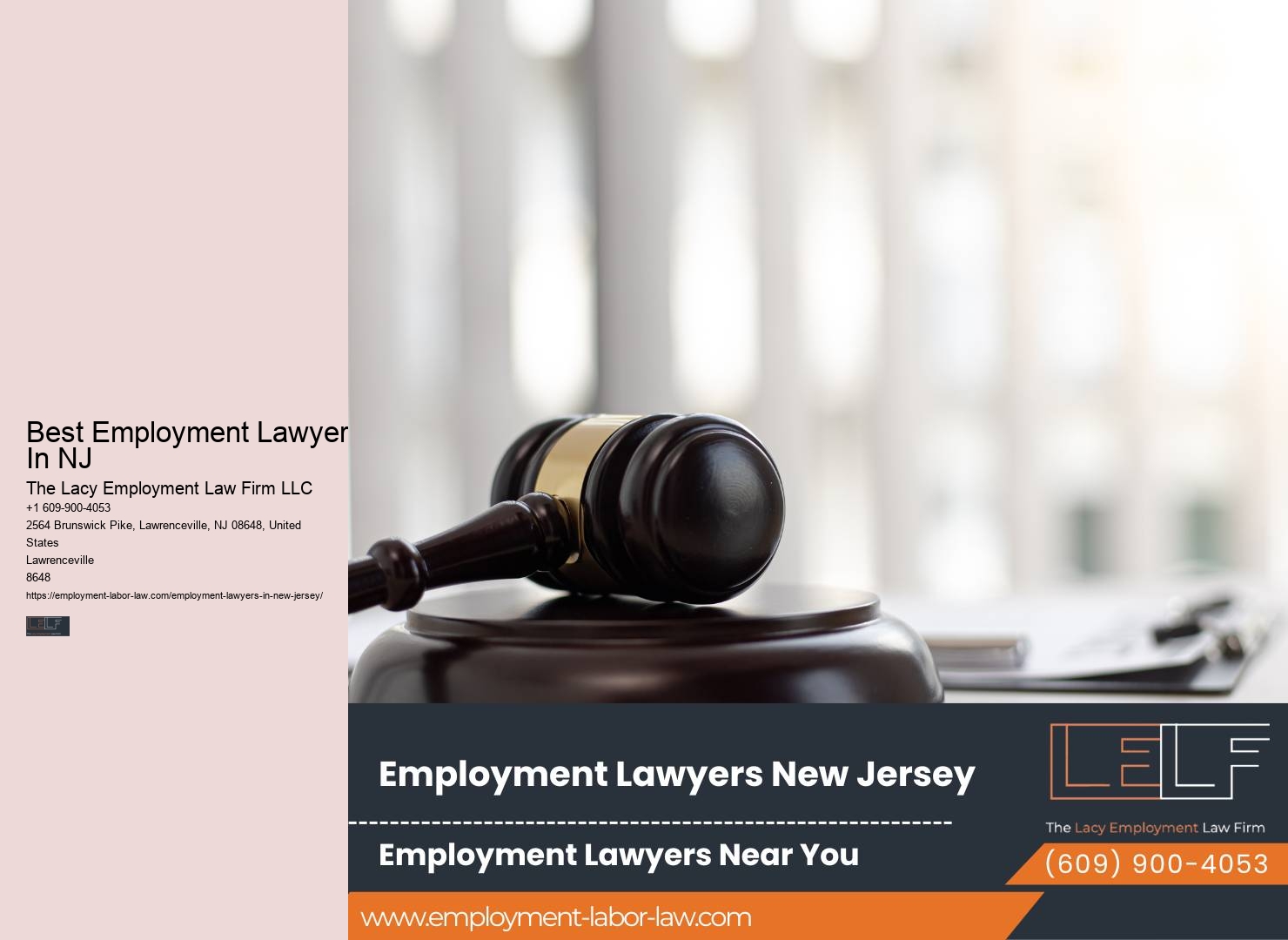 Employment discrimination lawyer NJ