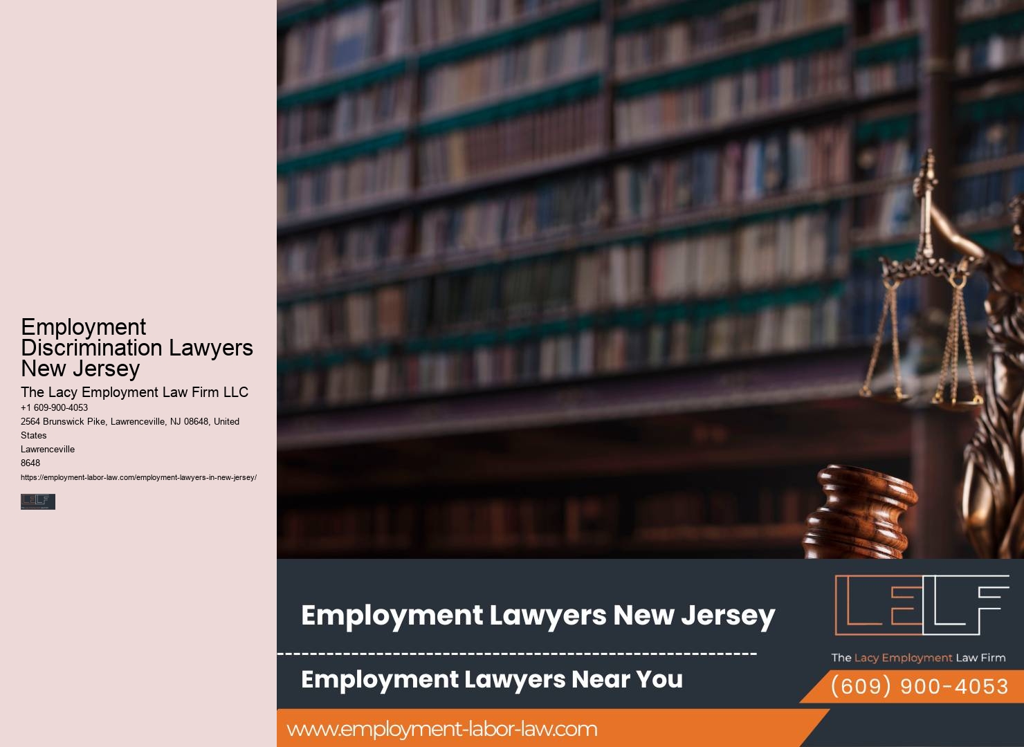 Employment law resources NJ