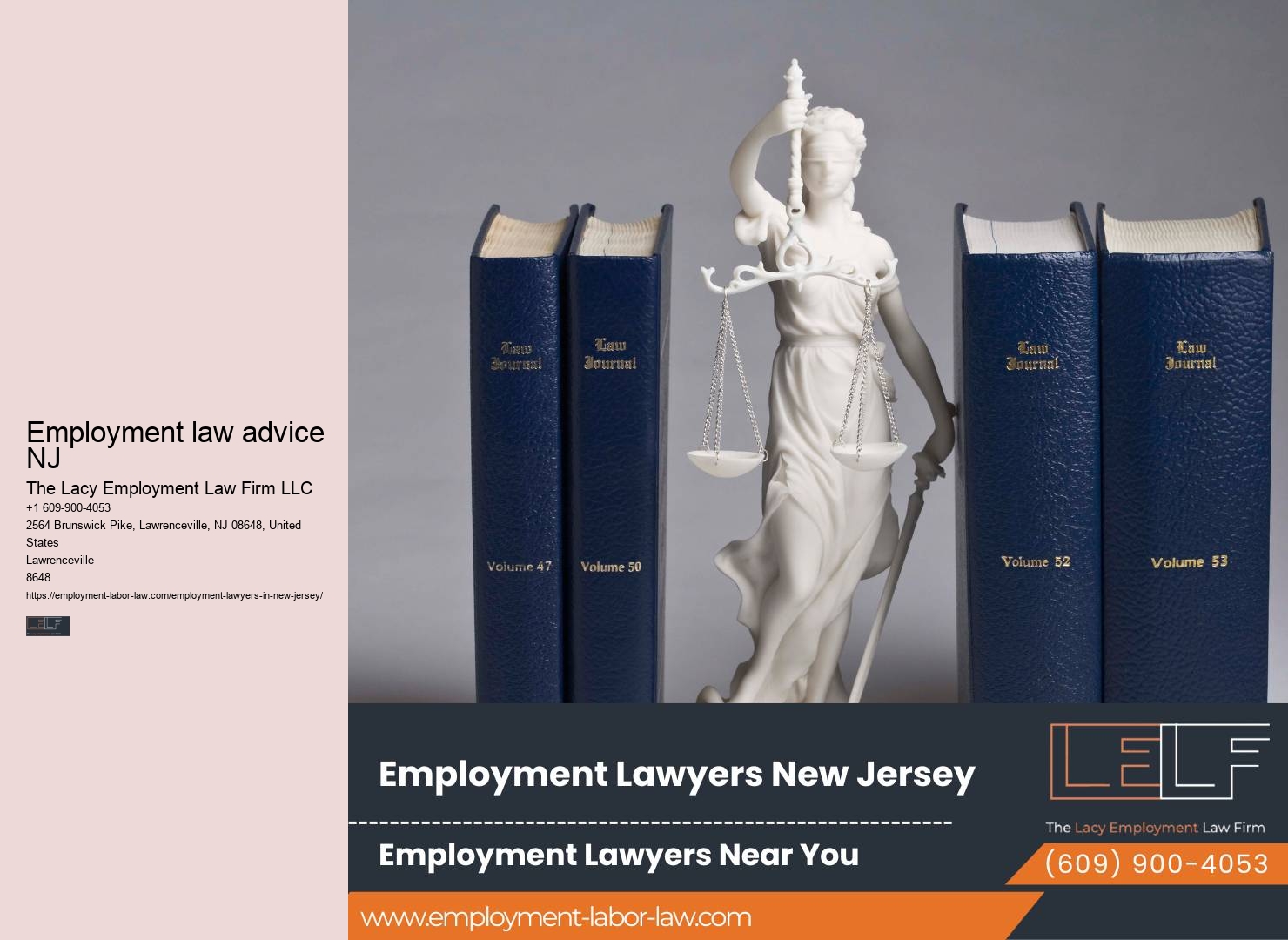 NJ wrongful termination lawyer