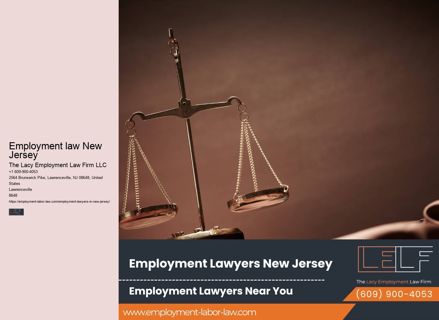 NJ wrongful termination lawyer