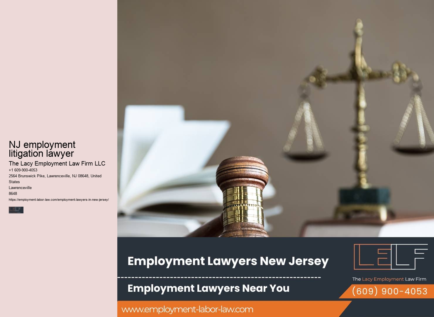 Legal representation for NJ employees