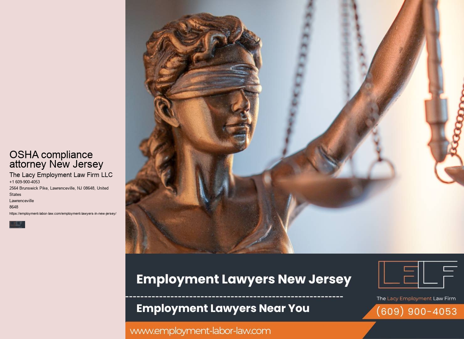 Employment law support New Jersey