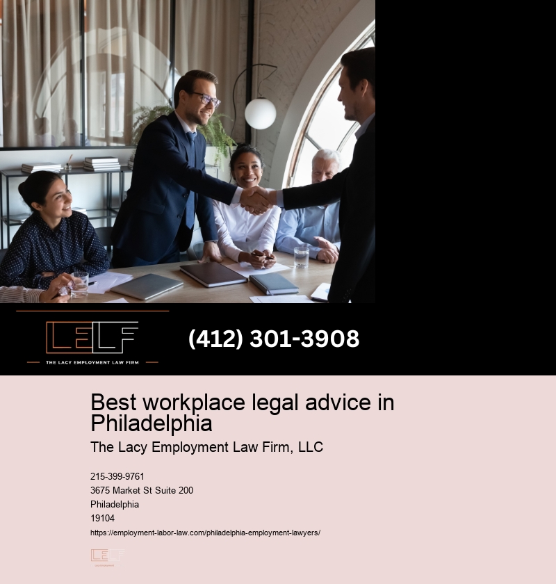 Local experts in employment law consultation Philly