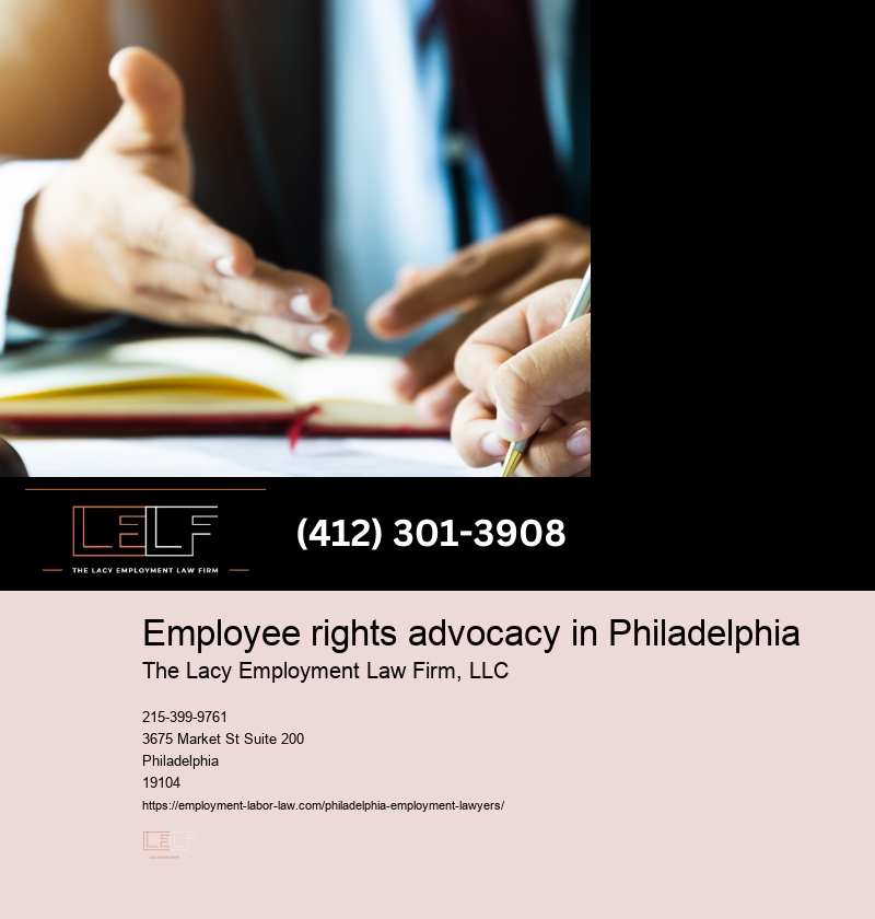 Philadelphia job termination legal support