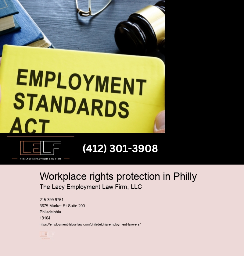 Legal advice on workplace issues Philly