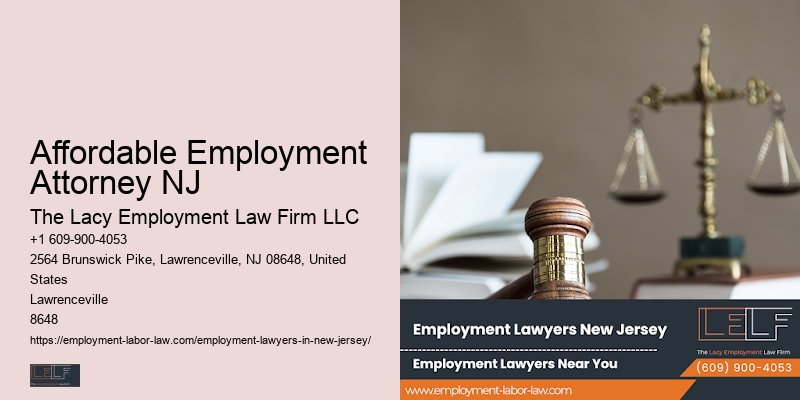 Affordable Employment Attorney NJ Job Rights Advisor