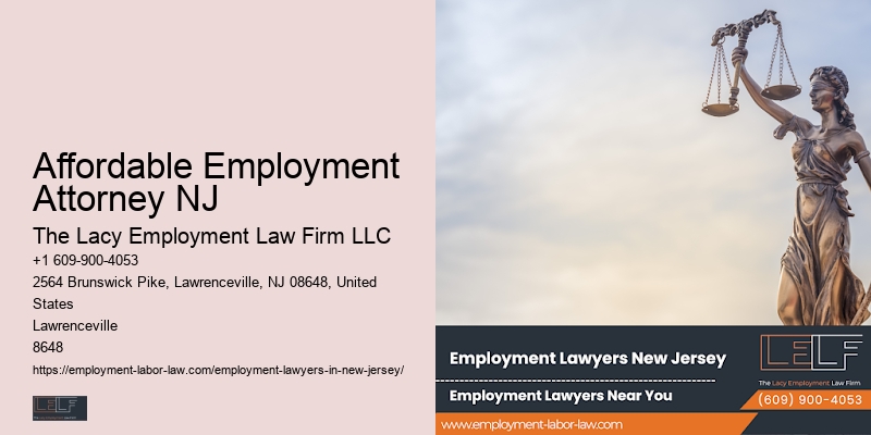 Employment Law Advice Affordable Employment Attorney NJ