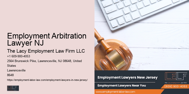 Employment Arbitration Lawyer NJ