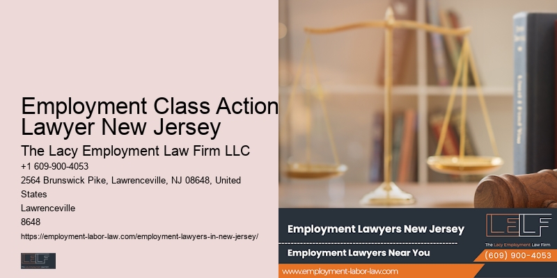 Disability Discrimination Lawyer Employment Class Action Lawyer New Jersey