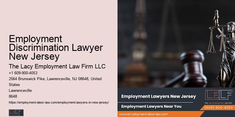 Employment Discrimination Lawyer New Jersey