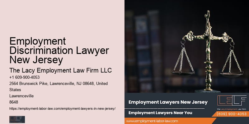 NJ Workplace Discrimination Lawyer