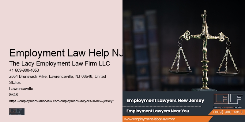 Employment Attorney Employment Law Help NJ Area