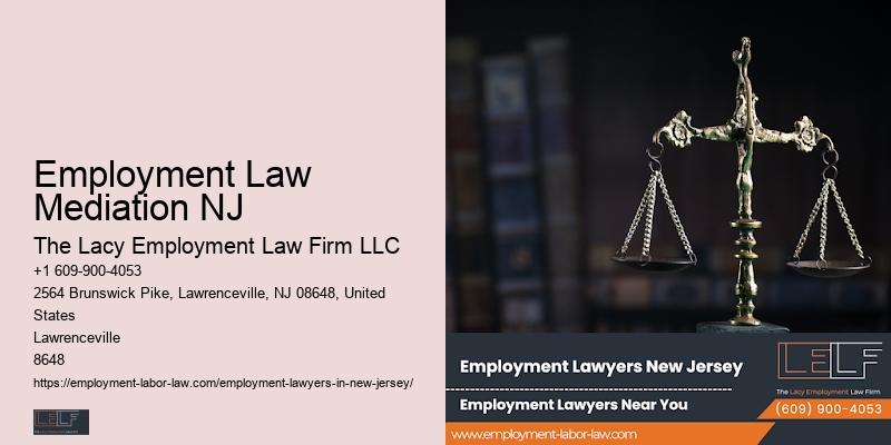 Employment Law Mediation NJ Wrongful Discharge Lawyer