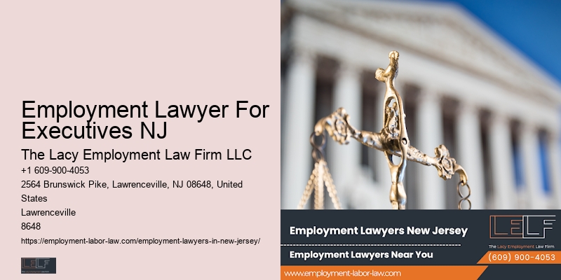 Employment Lawyer For Executives NJ Employment Discrimination Legal Consultation