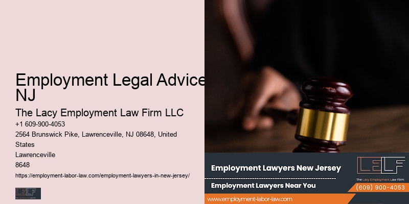 Employment Legal Advice NJ Employment Law Advisor