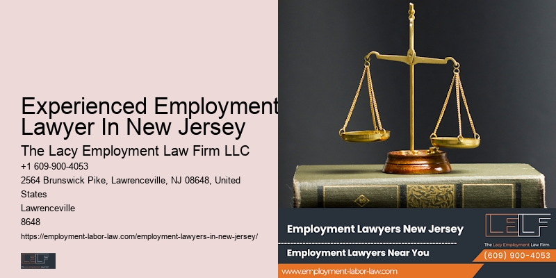 NJ Employment Lawyer Consultation Services