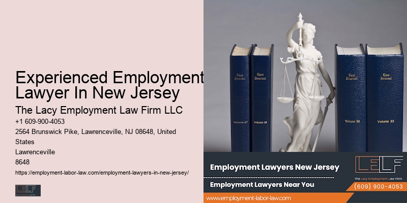 Experienced Employment Lawyer In New Jersey Workplace Retaliation Legal Advice