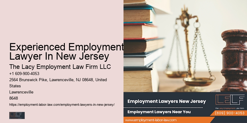 Experienced Employment Lawyer In New Jersey Workplace Discrimination Advocate