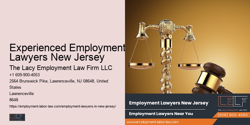Experienced Employment Lawyers New Jersey Workplace Retaliation Claims