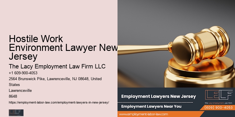 Hostile Work Environment Lawyer New Jersey