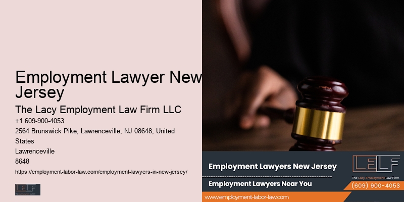 Employment Legal Counsel Employment Lawyer New Jersey