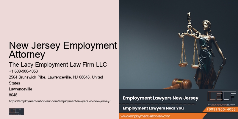 New Jersey Employment Attorney Employment Law Services