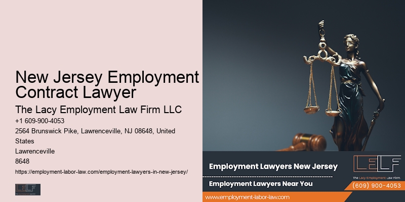 New Jersey Employment Contract Lawyer Employee Justice Lawyer