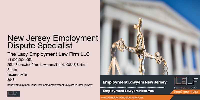 New Jersey Employment Dispute Specialist Employment Lawyer Consultation