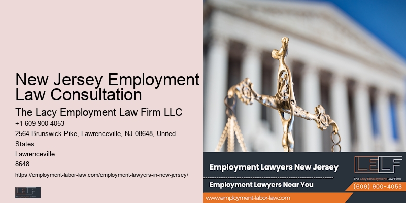 New Jersey Employment Law Consultation Employment Defense Attorney