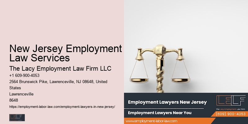 New Jersey Employment Law Services Employment Compliance Lawyer