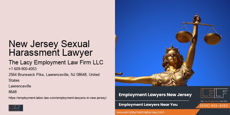 New Jersey Sexual Harassment Lawyer Job Dispute Expert