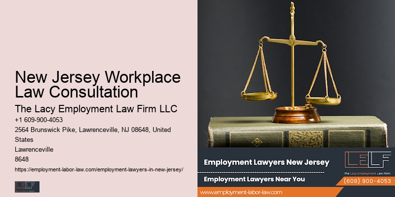 NJ Wrongful Termination Legal Services