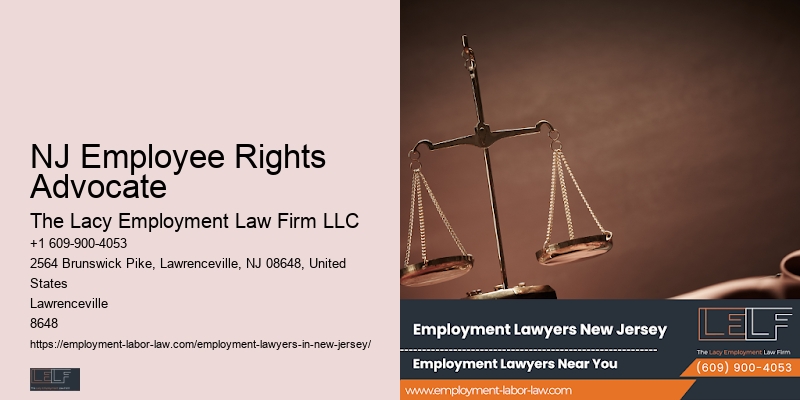 NJ Employee Rights Advocate Termination Rights Lawyer