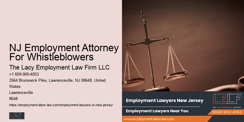 Top Employment Law Firm NJ Employment Attorney For Whistleblowers