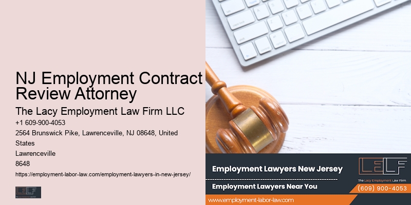 NJ Employment Contract Review Attorney