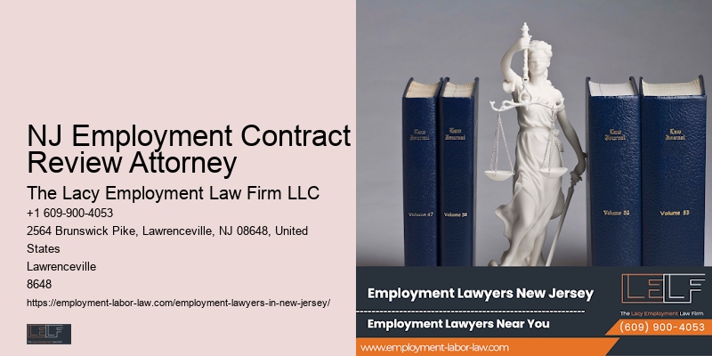 NJ Employment Contract Review Attorney Employee Rights Lawyer