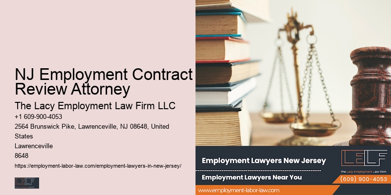 NJ Employment Contract Review Attorney Disability Discrimination Lawyer