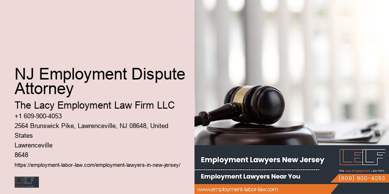 NJ Employment Attorney For Managers