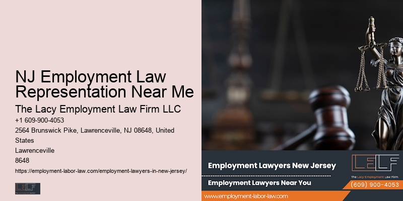 NJ Employment Law Representation Near Me