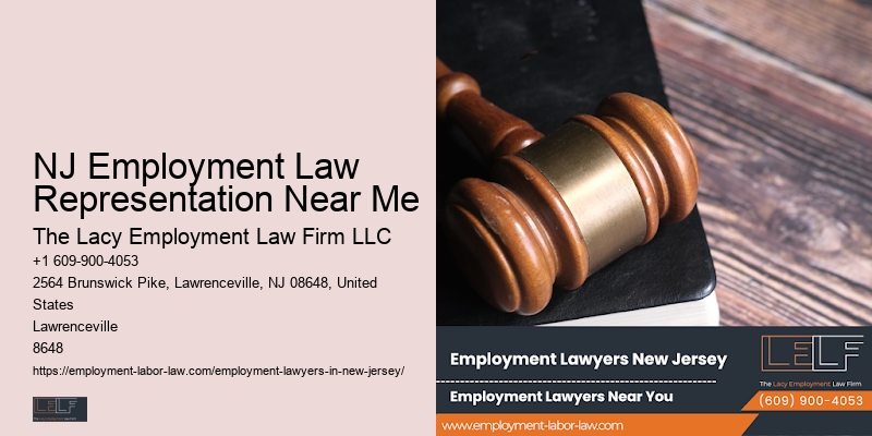 NJ Employment Law Representation Near Me Sexual Harassment Lawyer