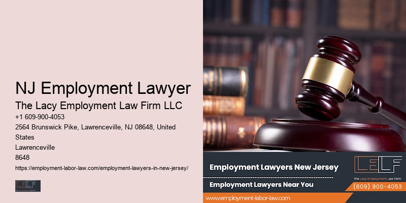 NJ Employment Lawyer Employment Law Assistance