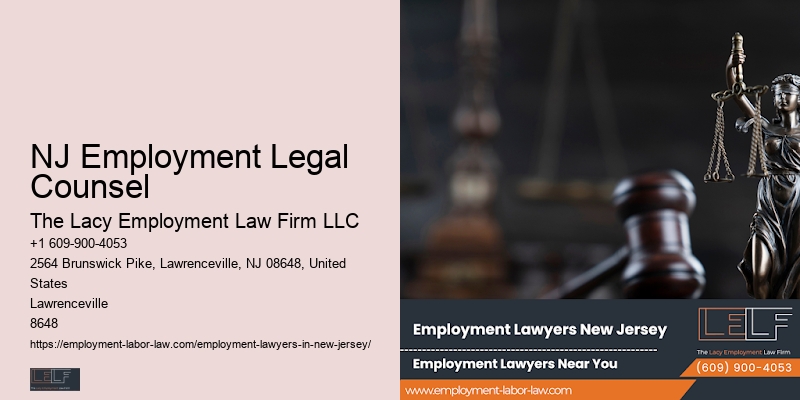 NJ Employment Legal Counsel